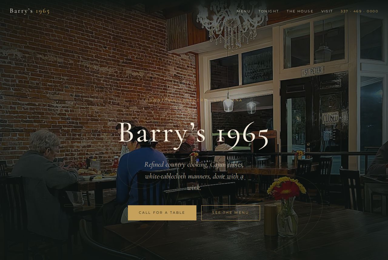 The Supper Club design